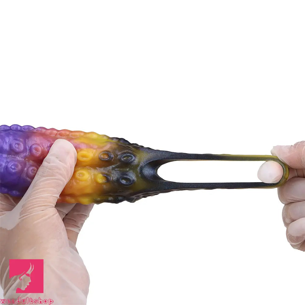 4.72in Zothos Umbrvort Tentacle Silicone Soft Dildo Sleeve Penis Extender