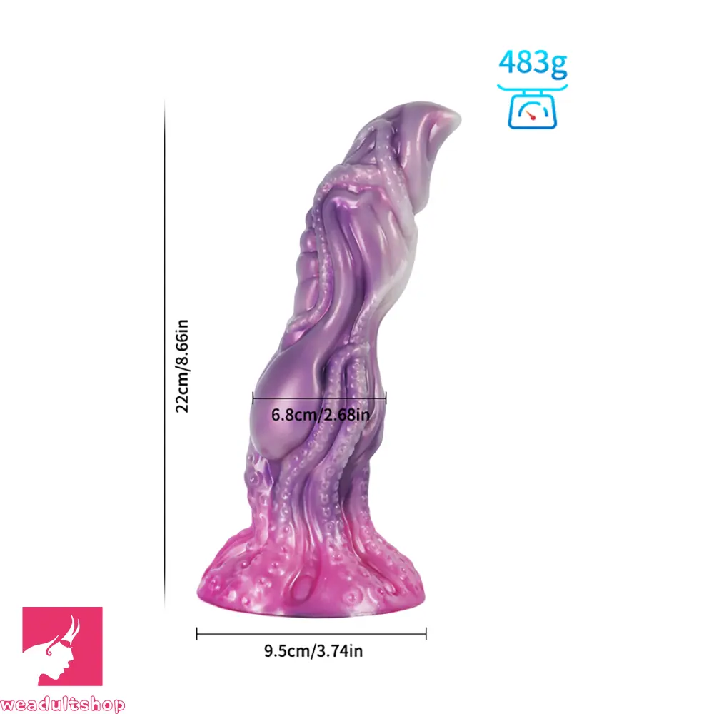 Alien Cock Male & Female Anal Plug Massage Tentacle Fantasy Odd Dildo