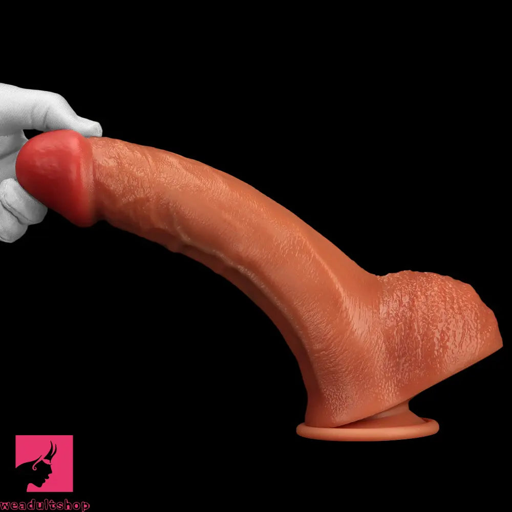 8.46in 9.44in 10.23in 11.22in Multiple Cocks Ultra-soft Large Silicone Dildo