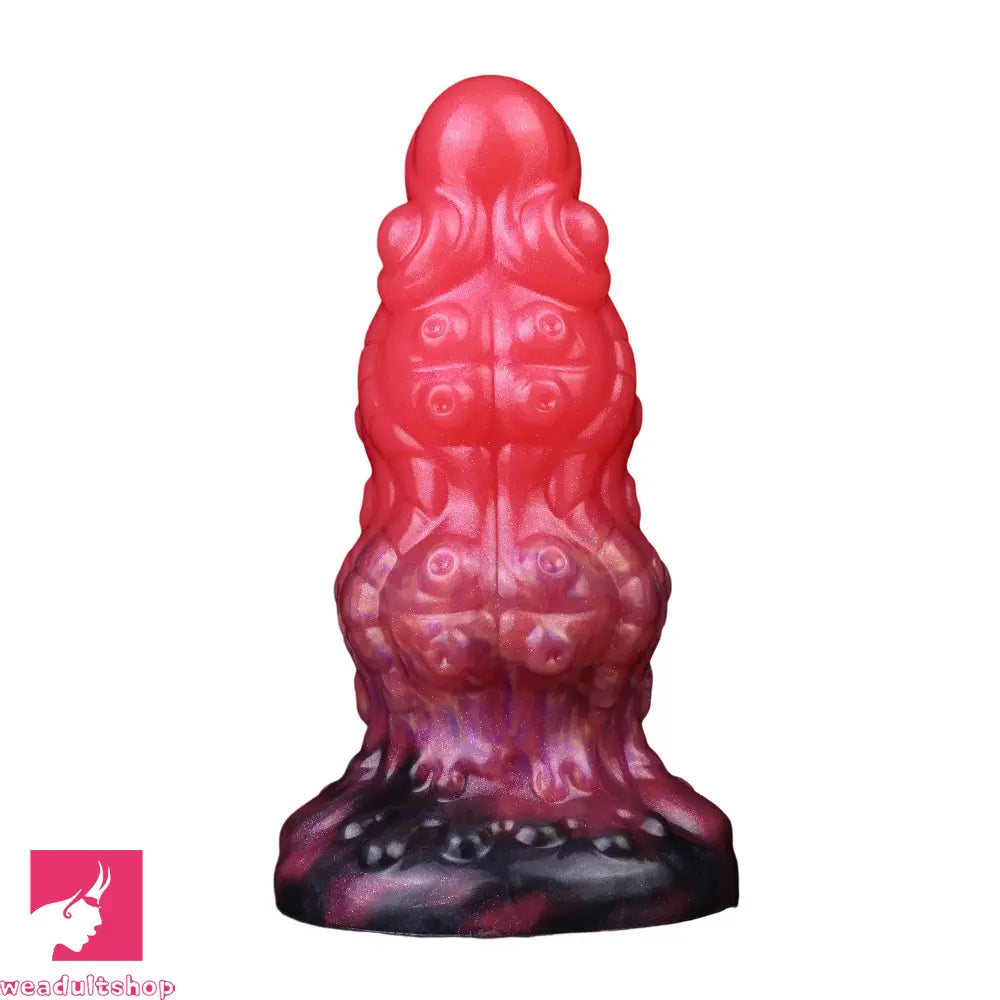 5.91in Fantasy Silicone Soft Monster Cock Dildo With Suction Cup Penis
