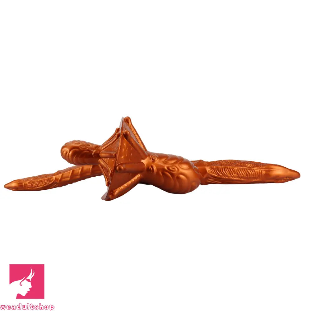 11.81in 17.7in Dual Ended Alien Anal Plug Soft Fantasy Dildo Anal Massage Dilator