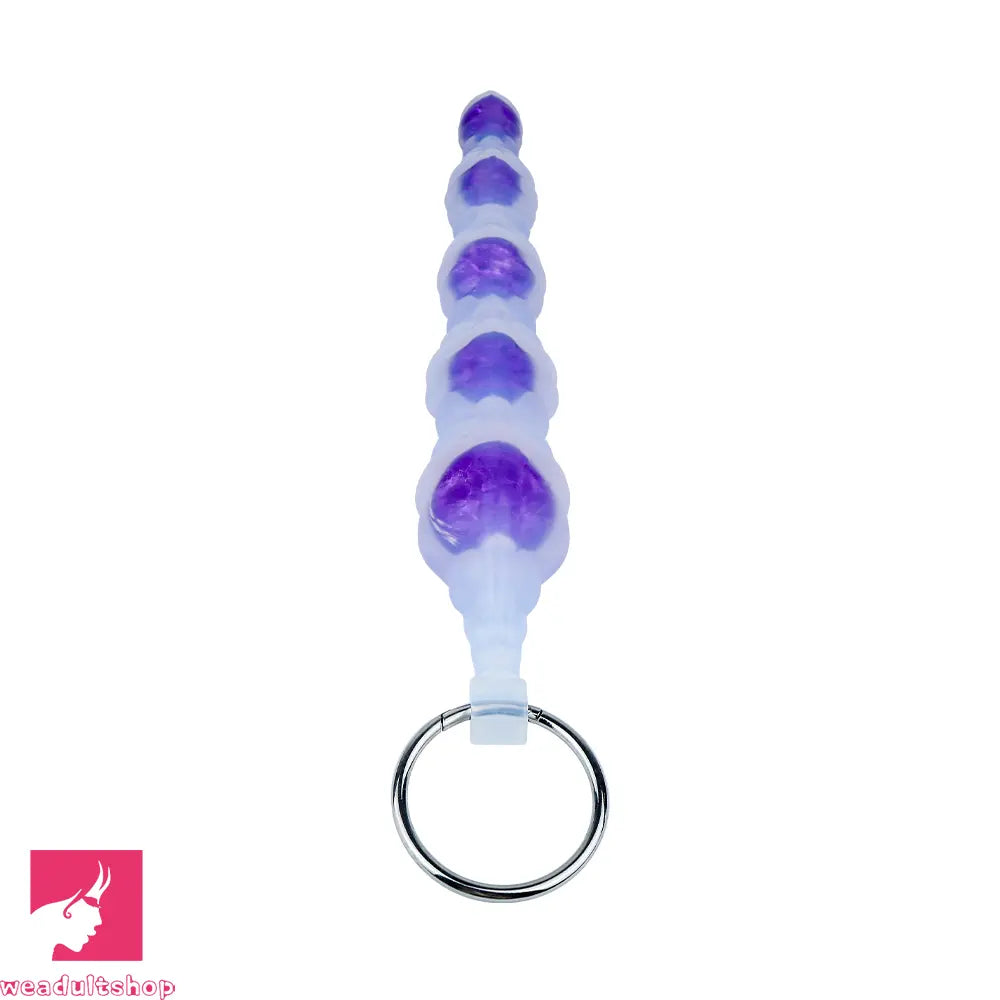 18.9in Silicone Huge Long Anal Beads Dildo Prostate Massage Cock Toy