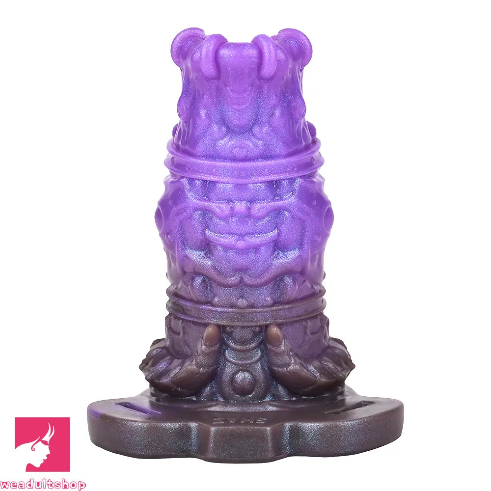 5.07in Dragon Beast Creature Fantasy Hollow Silicone Cock Dildo Sleeve