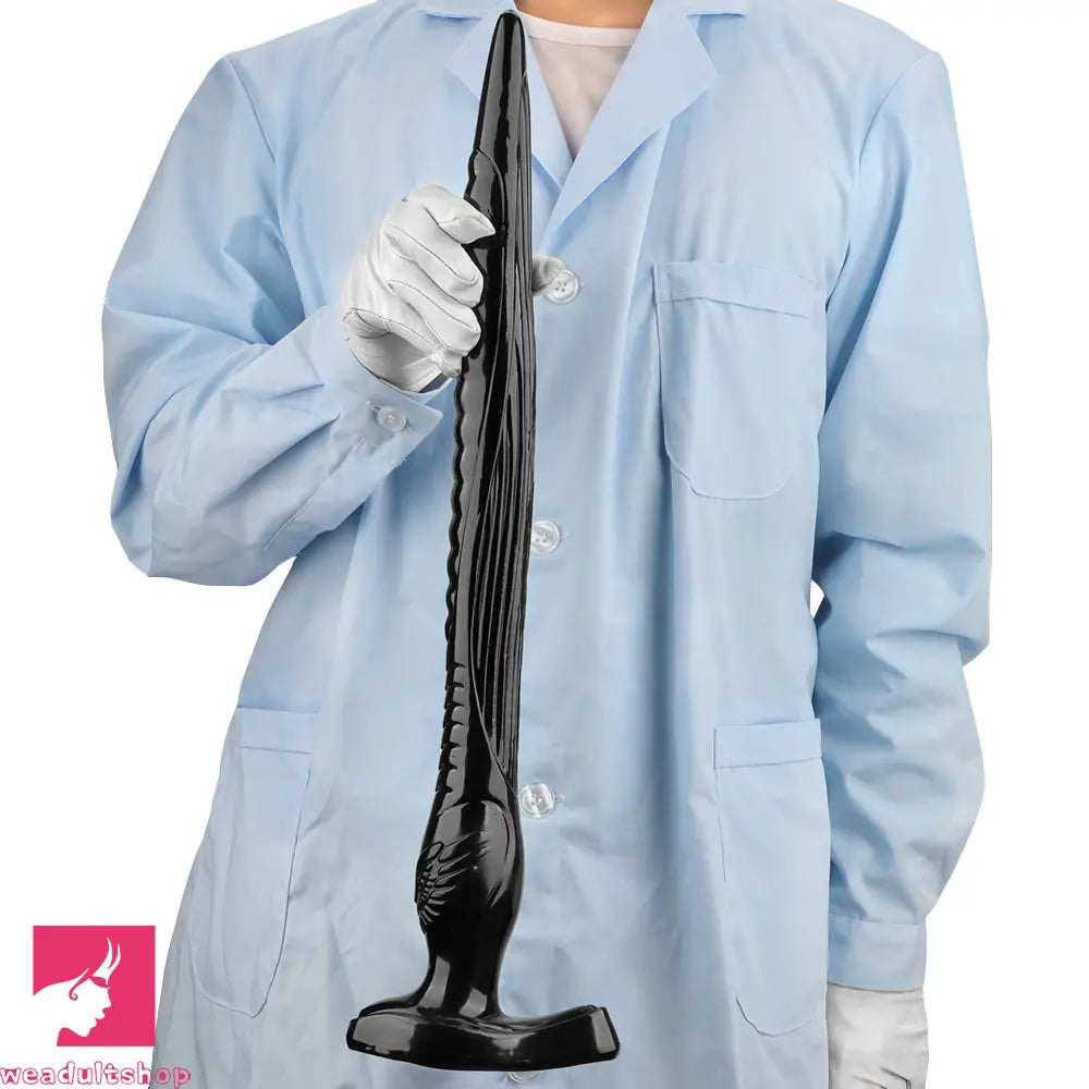 12.2in 16.14in 20.07in Black Super Long Large Out Anal Plug Cock Dildo