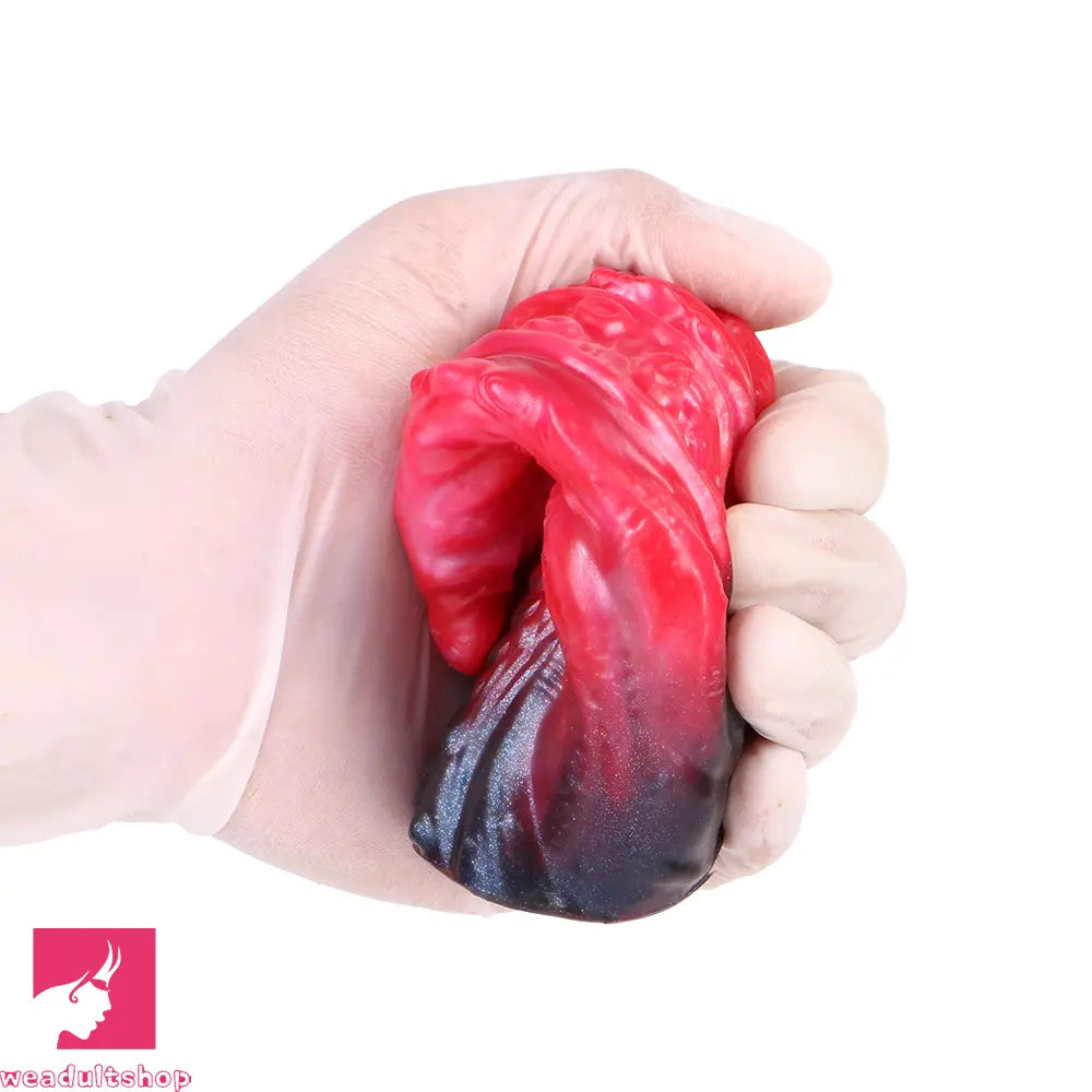 5.19in Octopus Soft Hollow Dildo Built-in keel Vibration Remote Penis Sleeve