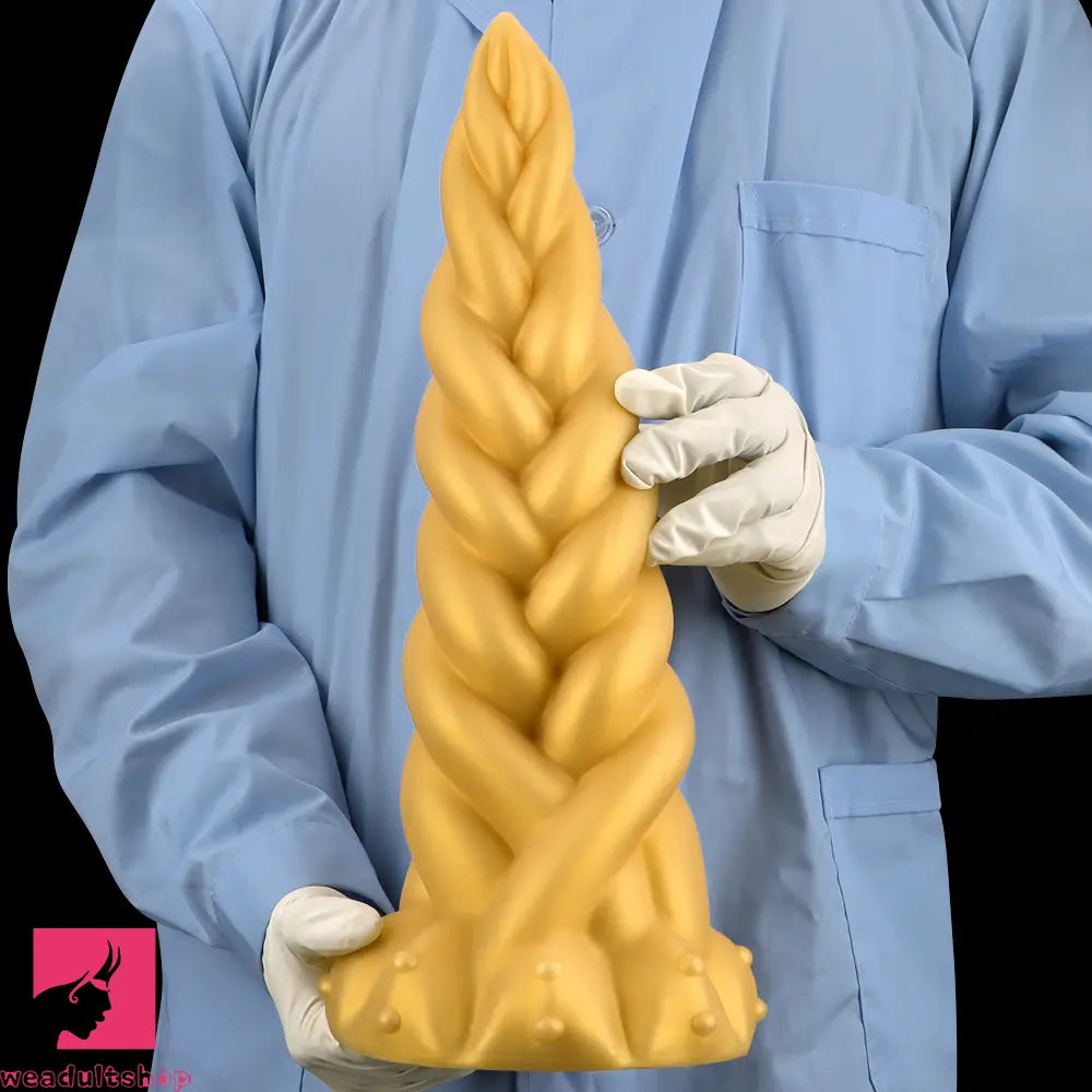 11.81in 13.77in 16.14in Extra Large Long Liquid Silicone Twist Soft Dildo