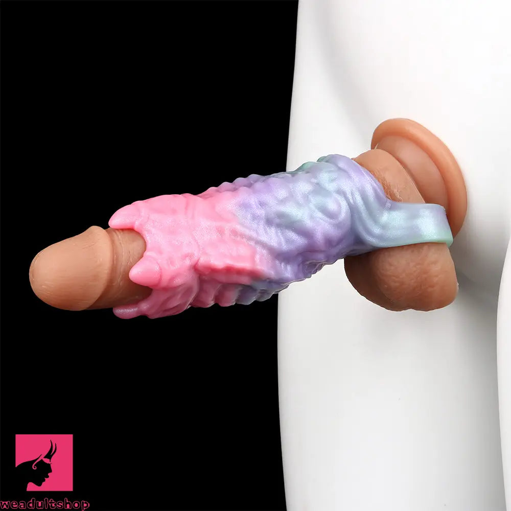 4.8in Illusion Bloom SHAZ-3014 Fantasy Hollow Dildo Sleeve Extension