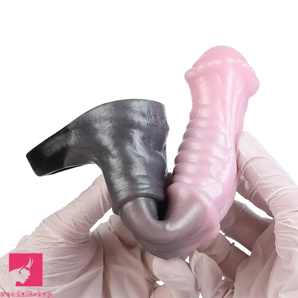 8.18in Horse Cock Hollow Dildo Sleeve Dildo For Enlargement Dildo Sleeve