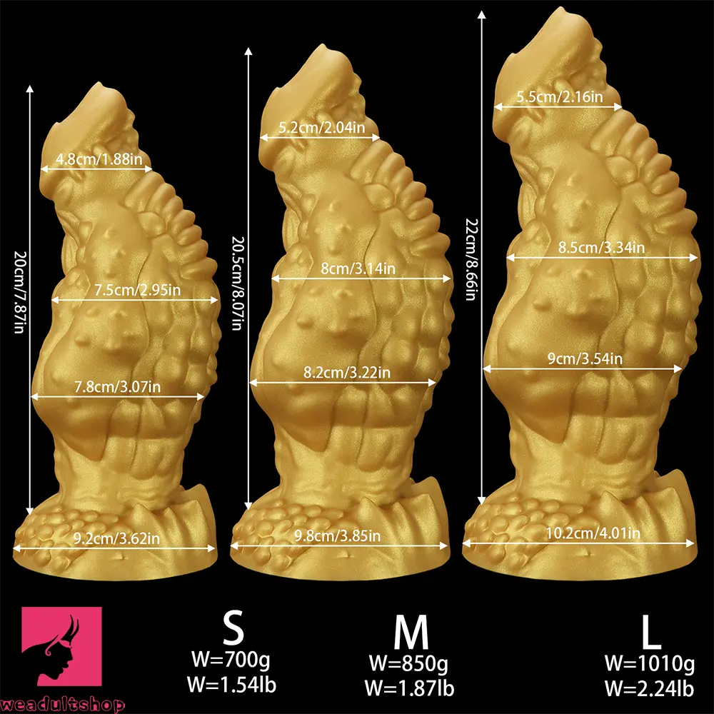 7.87in 8.07in 8.66in Muscle Monster Thick Big Dildo Vaginal Pornographic Tool
