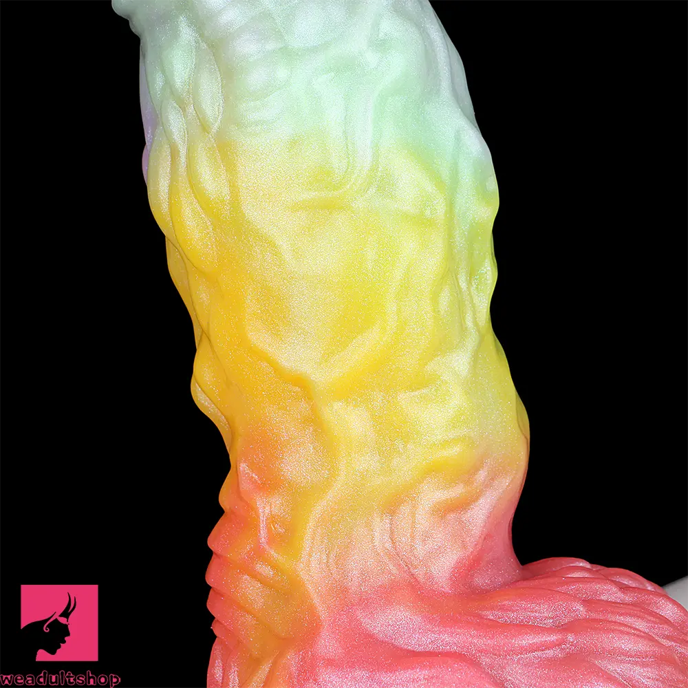 9.17in Monster Fantasy Silicone Soft Strap on Hollow Dildo Panty Cock