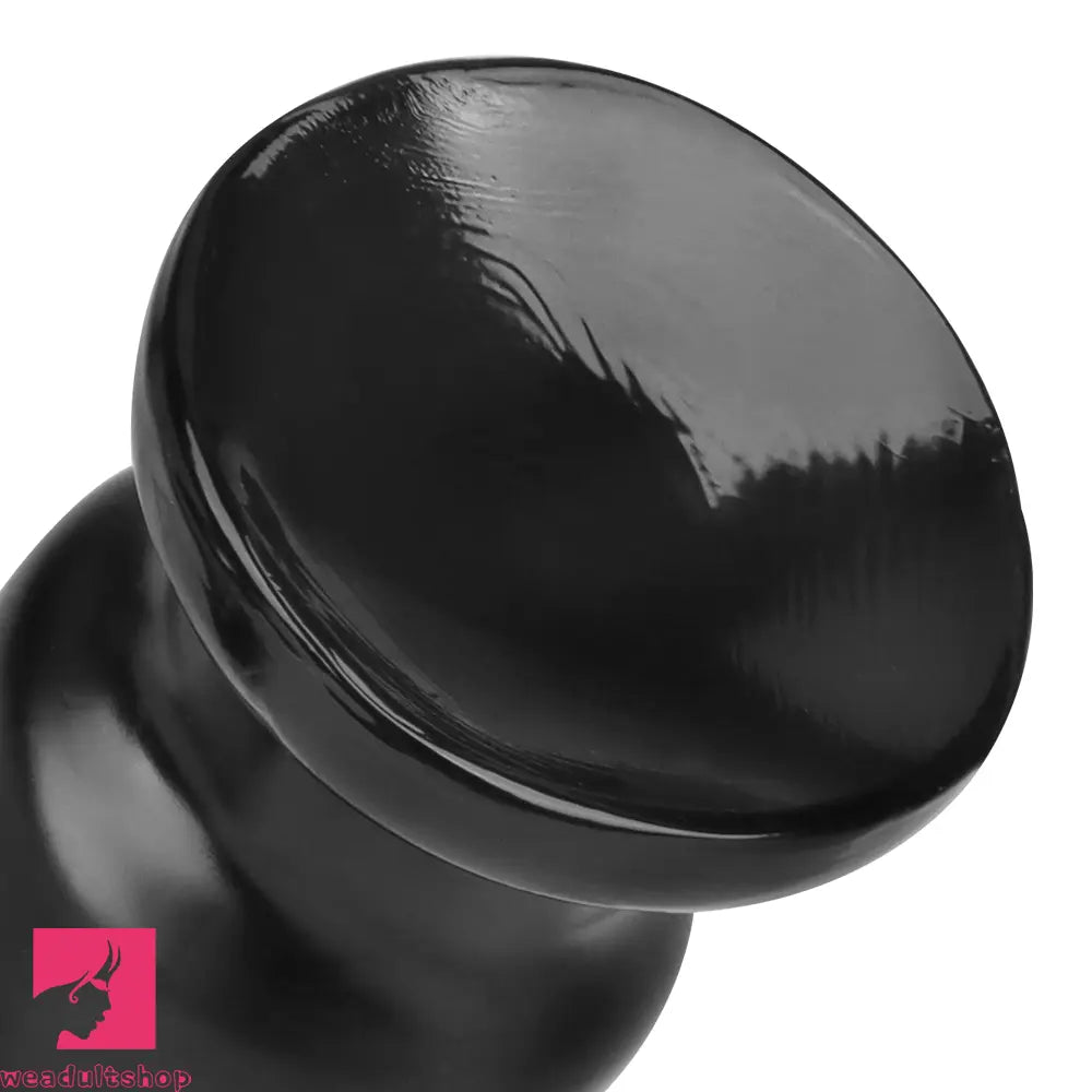 7.87in 11.22in Big Black Large PVC Anal Plug Dildo For Anal Expansion Love