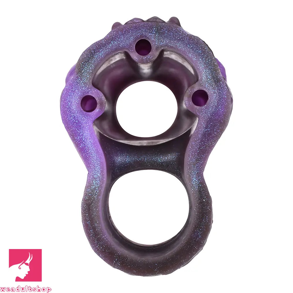 5.19in Dragon Tentacle Spiked Cock Creature Fantasy Hollow Dildo Sleeve