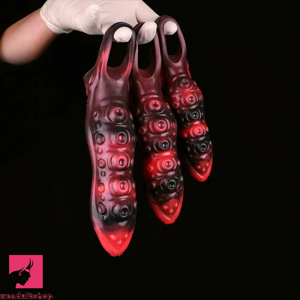 6.22in 7.01in 7.95in Tentacle Animal Penis Soft Dildo Sleeve Penis Extender