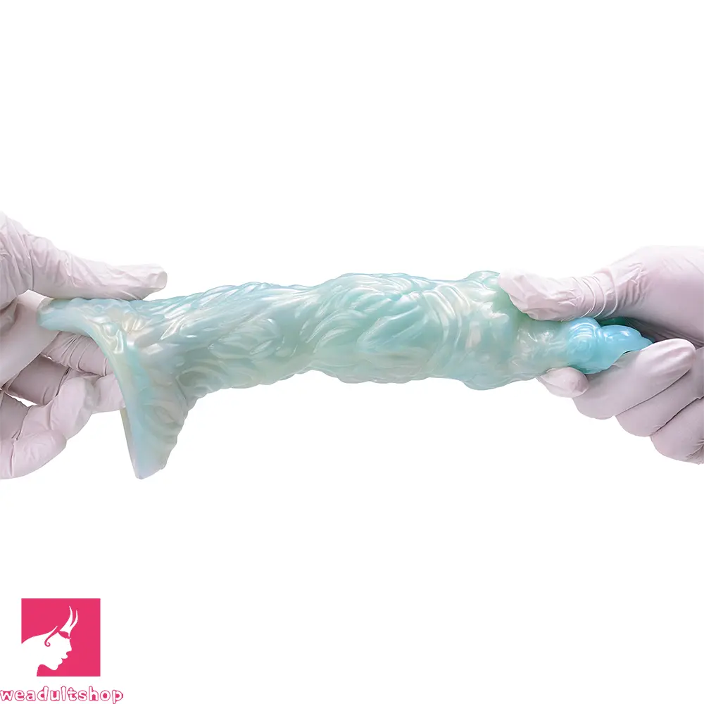 8.42in Adult Masturbation Cock Odd Ovipositor Egg Laying Inflatable Dildo