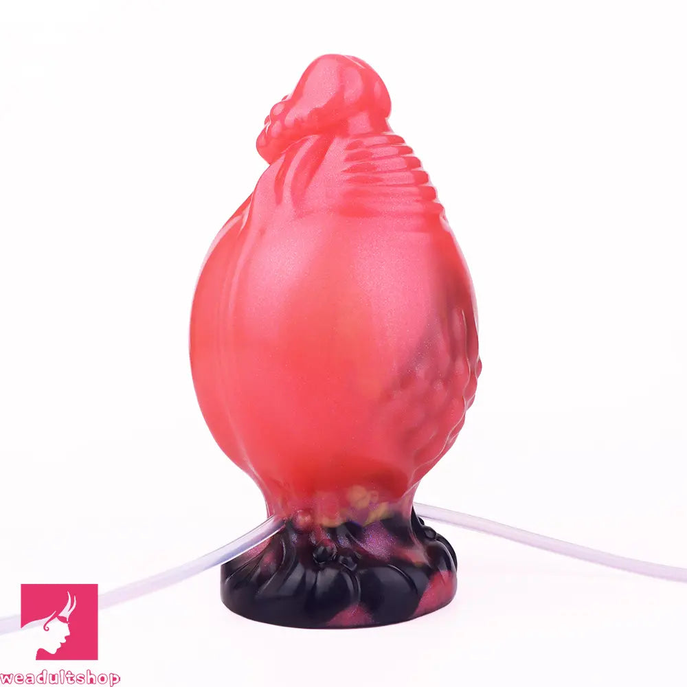 5.51in Fantasy Odd Silicone Soft Inflatable Spraying Water Dildo For Anus