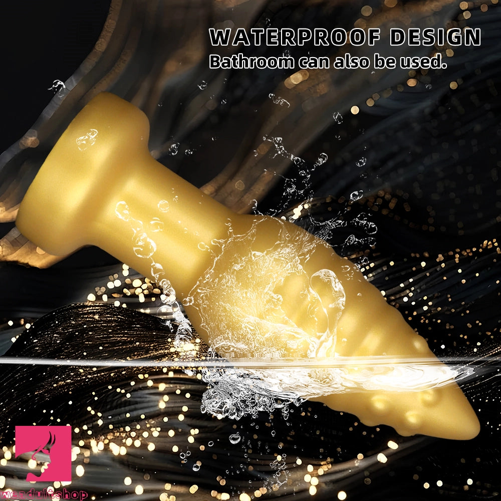 5.51in 7.87in 10.23in Extra Large Silicone Soft Spiked Pointed Cock Dildo