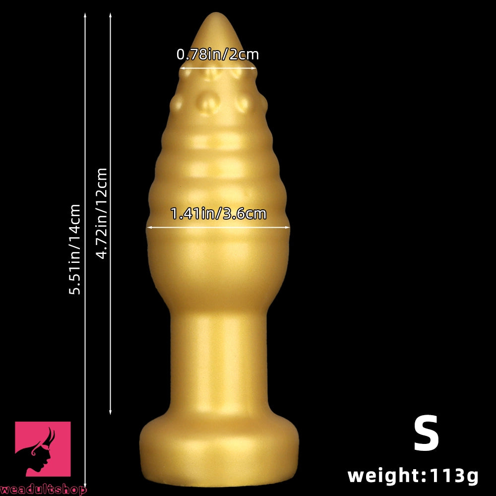 5.51in 7.87in 10.23in Extra Large Silicone Soft Spiked Pointed Cock Dildo
