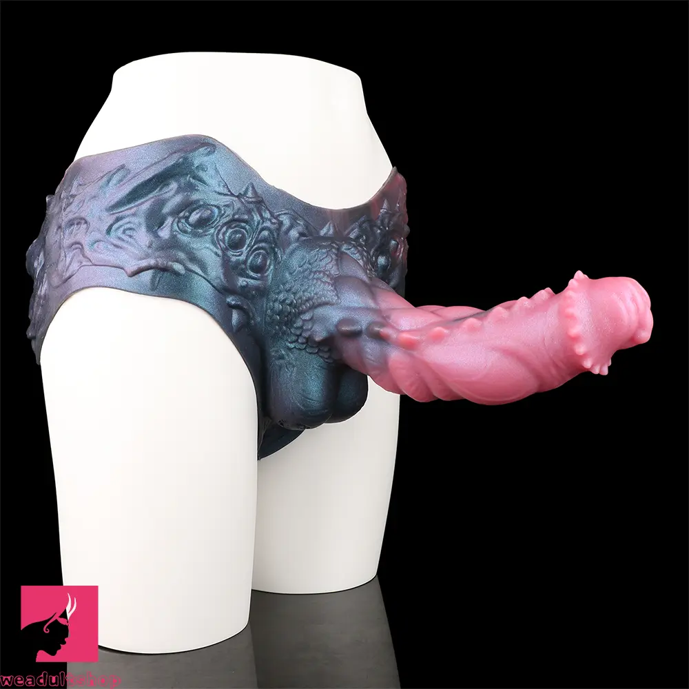 10.62in Large Monster Hollow Dildo Harness Pants Strap on Cock Toy