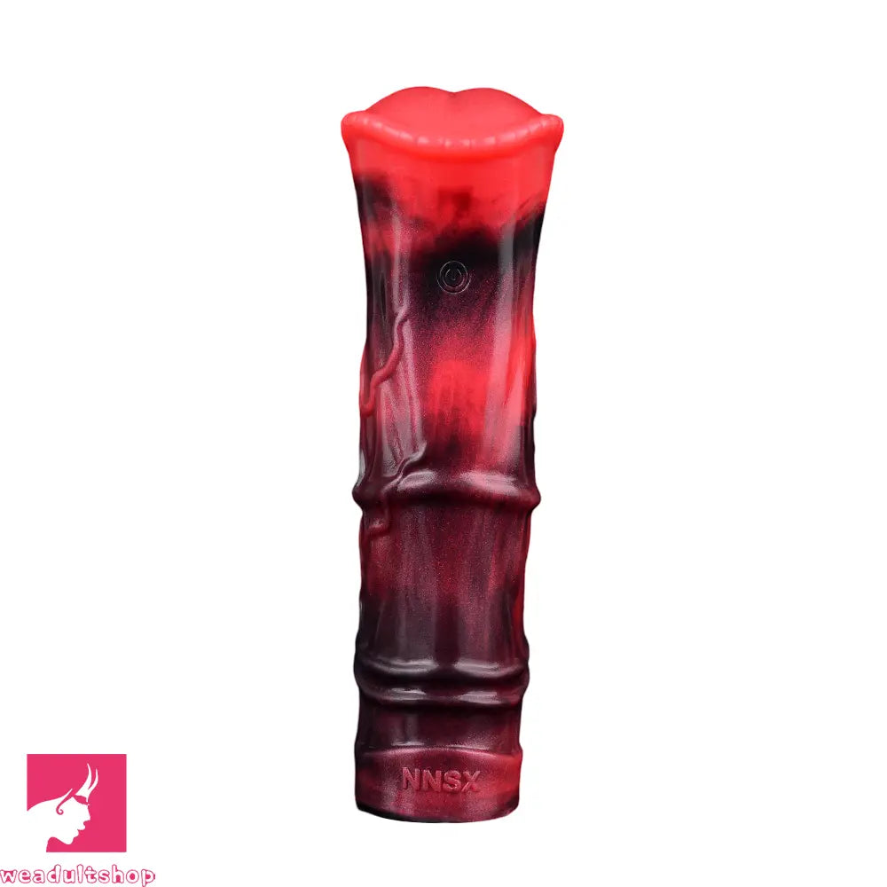 5.58in 7.17in Silicone Horse Dildo Sleeve Vibrating Hollow Waterproof Dildo