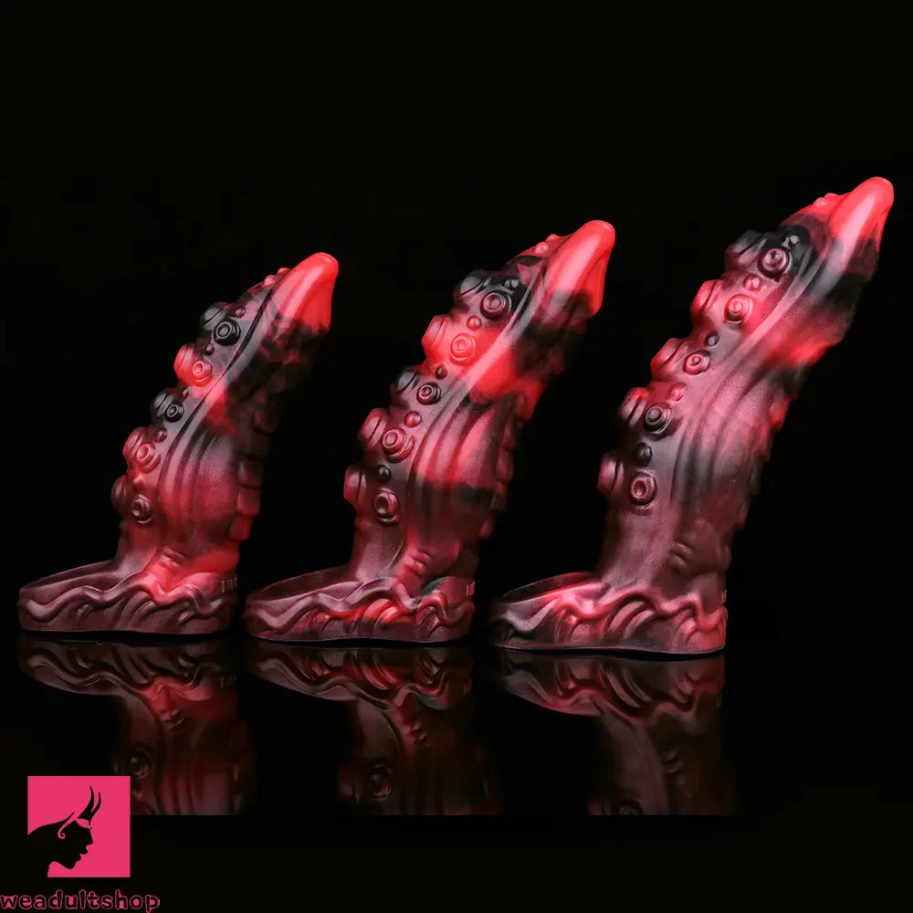 6.22in 7.01in 7.95in Tentacle Animal Penis Soft Dildo Sleeve Penis Extender