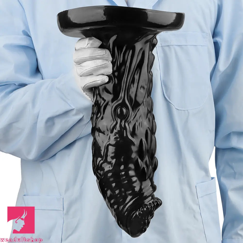 13in Alien PVC Black Long Simulation Super Large Cock Dragon Thick Dildo