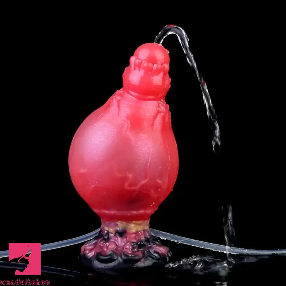 5.91in Fantasy Odd Silicone Soft Inflatable Spraying Water Dildo Sex Toy