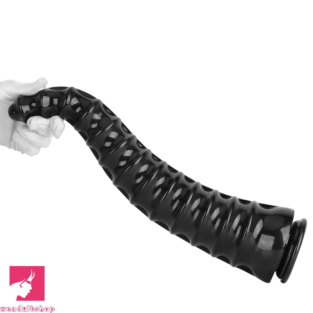 10.82in 13.38in 16.73in Super Large Black Anal Plug Dildo For Adult Women