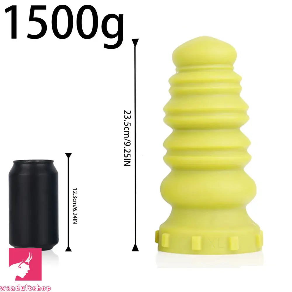 6.69in 7.87in 8.46in 9.25in 10.24in Soft Silicone Odd Big Macaron Thick Dildo