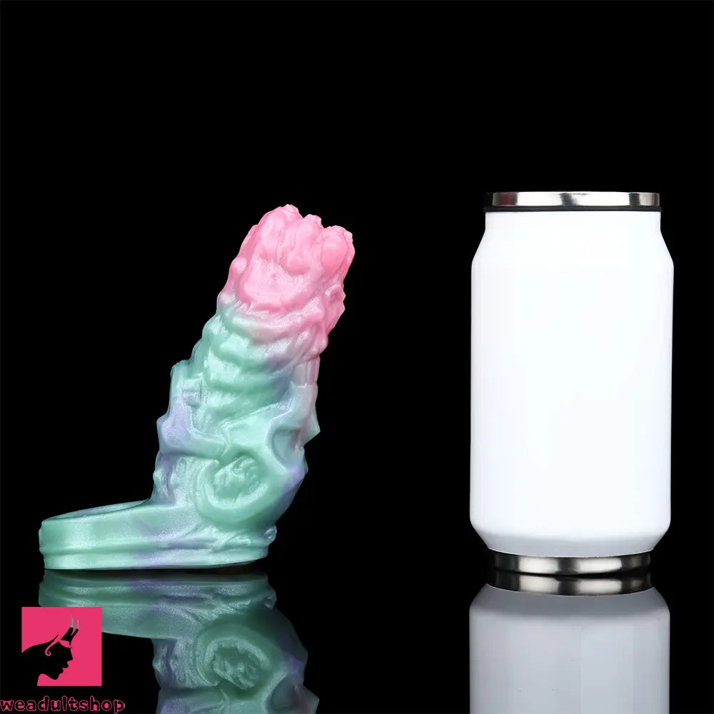 4.68in Crimson Sprout SHAZ-3015 Fantasy Hollow Dildo Sleeve Extension