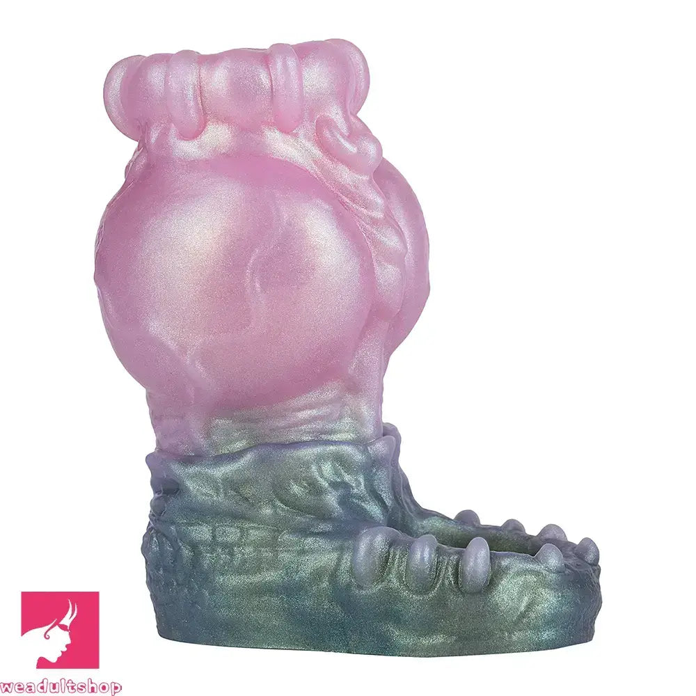 4.17in 4.84in 5.62in Monster Knot Cock Sleeve Dildo Hollow Male Penis