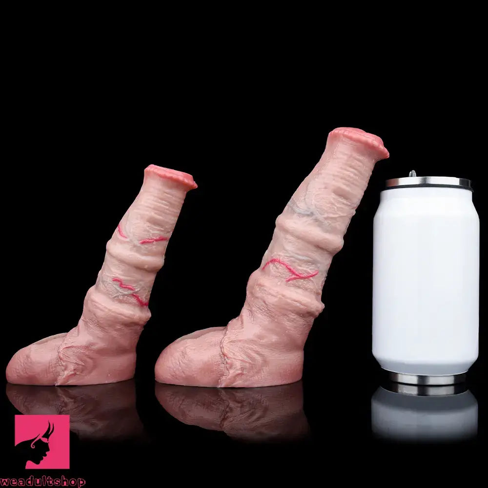 5.74in 6.92in Horse Cock Dildo Sleeve Real Skin Sleek Intimate Love Toy