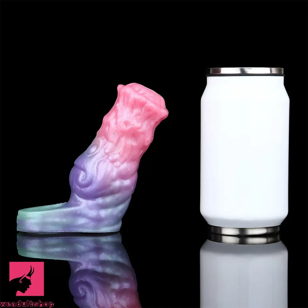 4.96in Silicone Soft Cock Fantasy Hollow Dildo Sleeve Cock Extension