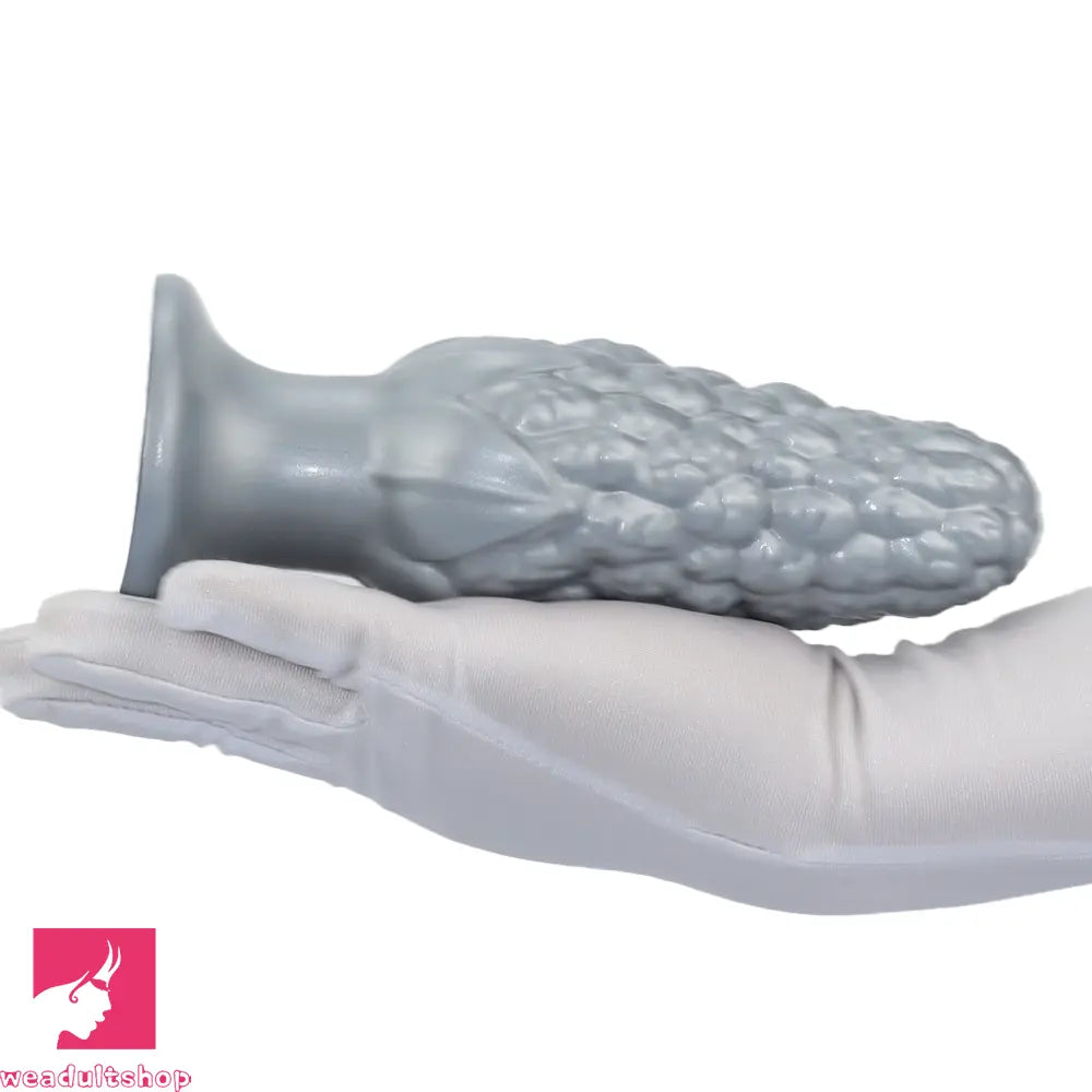 7.16in Graininess Raised Particles Reminiscent Corn Soft Butt Plug Dildo