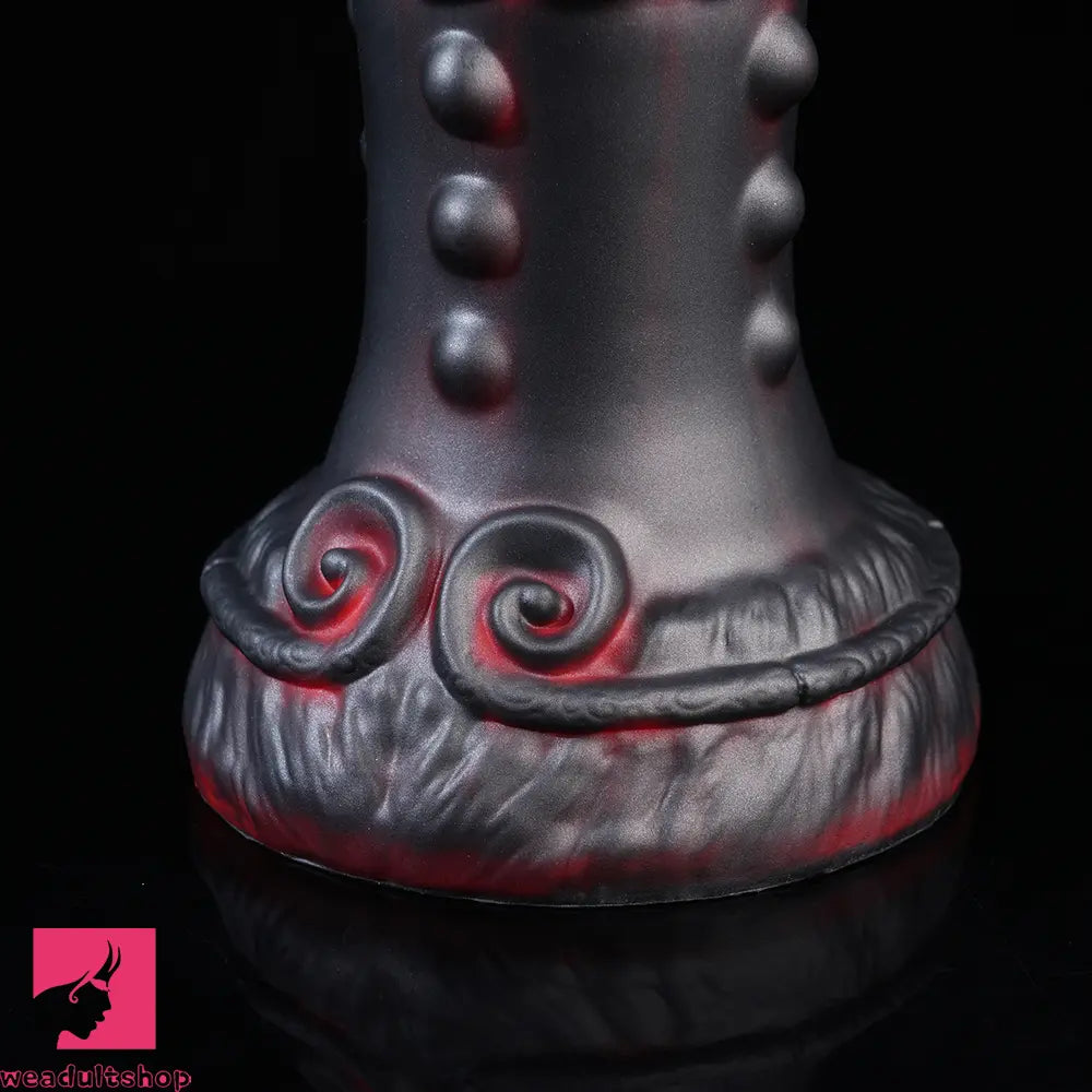 5.51in 7.08in 9.05in Spiked Silicone Round Silicone Soft Odd Dildo Anal Plug