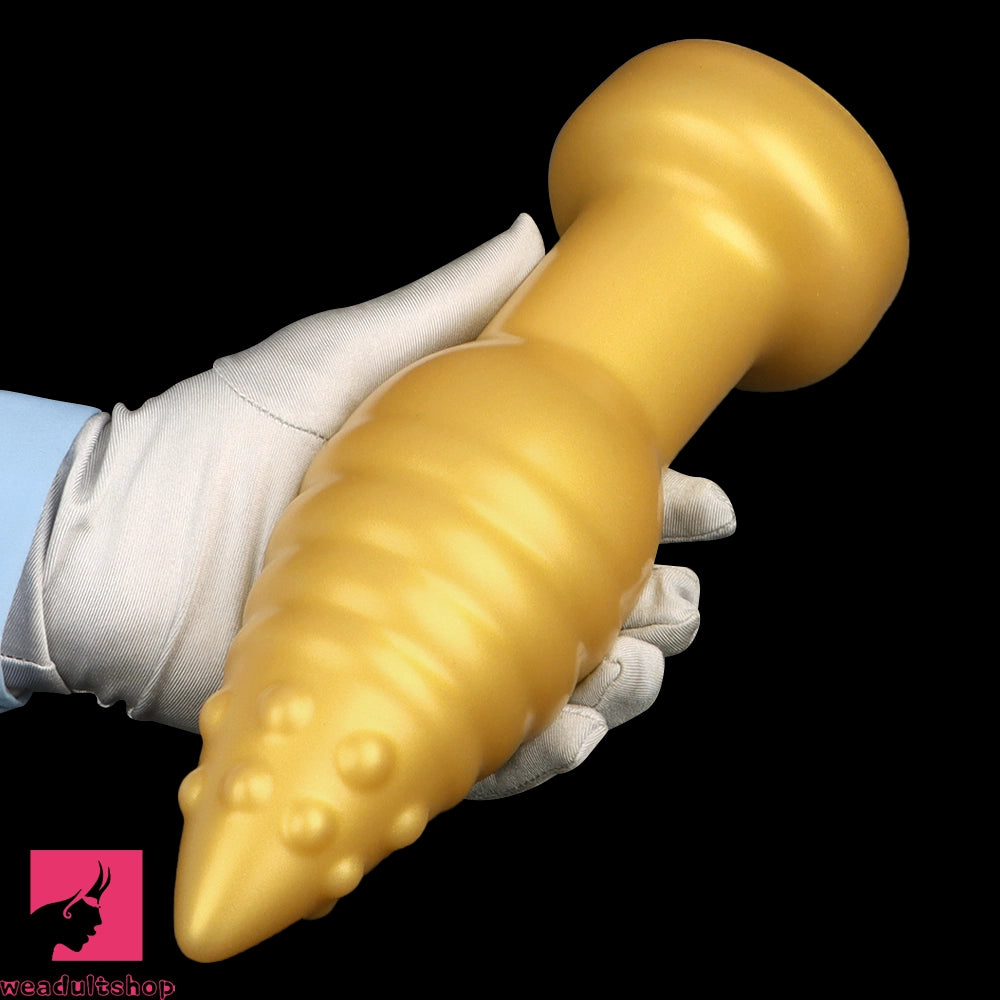 5.51in 7.87in 10.23in Extra Large Silicone Soft Spiked Pointed Cock Dildo