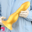 8.66in 12.2in Large Head Anal Dilation Silicone Soft Anal Plug Cock Dildo