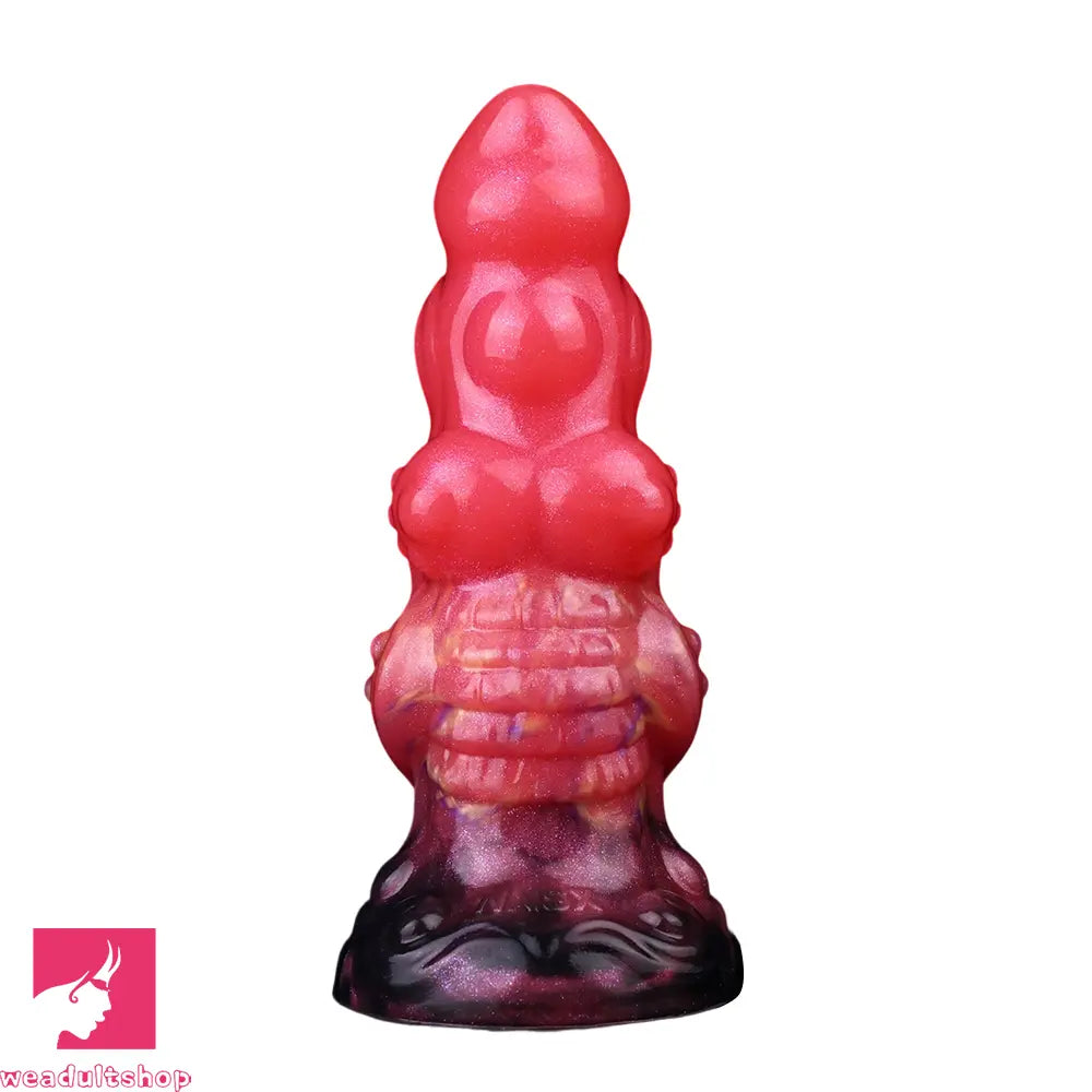 5.91in Fantasy Silicone Soft Odd Dildo Durable Construction Cock Sex