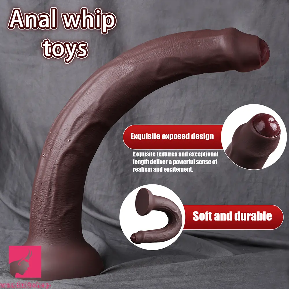 11.8in 15.3in 19.3in Super Long Huge Uncut Silicone Dildo Anal Cock Love Toy Weadultshop