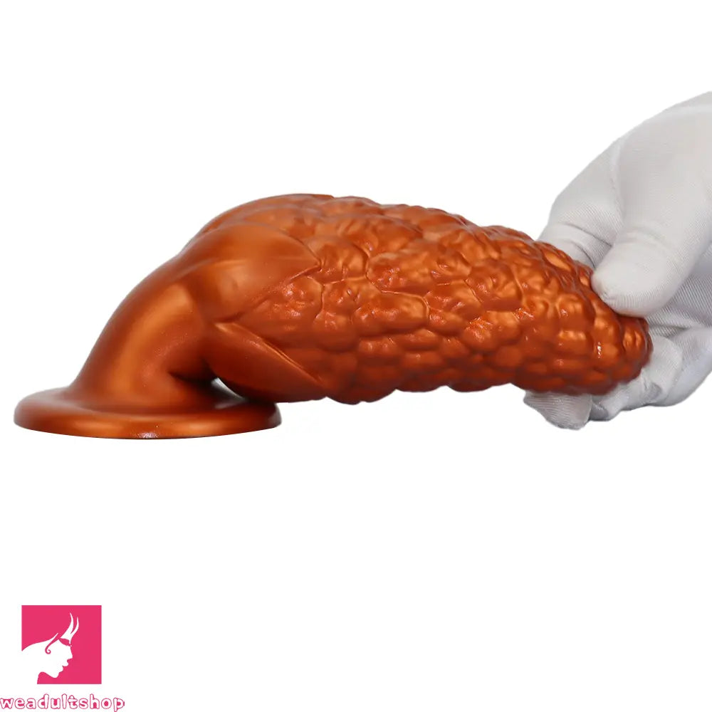 7.16in Graininess Raised Particles Reminiscent Corn Soft Butt Plug Dildo