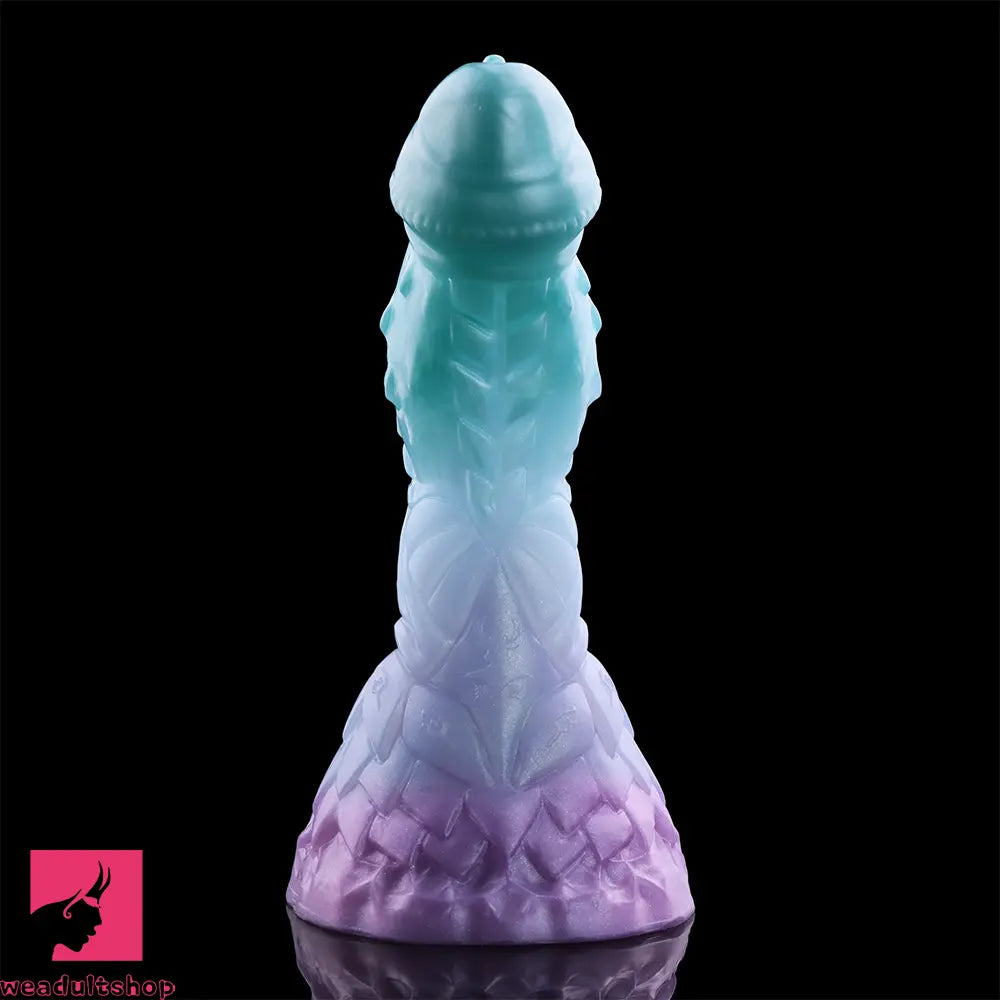 4.68in 5.9in 7.16in 8.26in Spiked Monster Silicone Odd Dildo With Key Chain