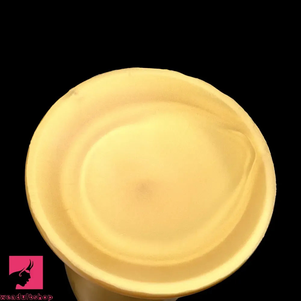 5.7in 7.87in Golden Silicone Soft Thick Butt Plug Dildo For Women Sex Toy