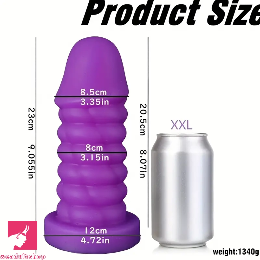 4.72in 5.9in 6.69in 7.87in 9.06in 10.24in Large Anal Plug Dildo Clit Toy