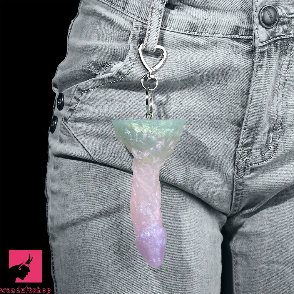 4.6in 4.8in 6.14in 7.61in 8.34in Silicone Fantasy Octopus Dildo Cock Pendant