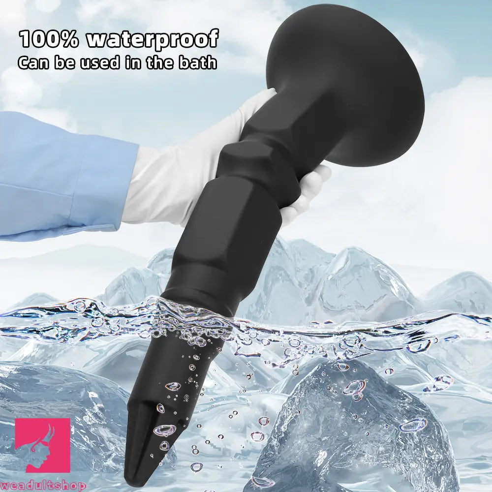 12.6in 14.56in 17.71in Pointed Tip Huge Long Silicone Soft Butt Plug Cock Dildo