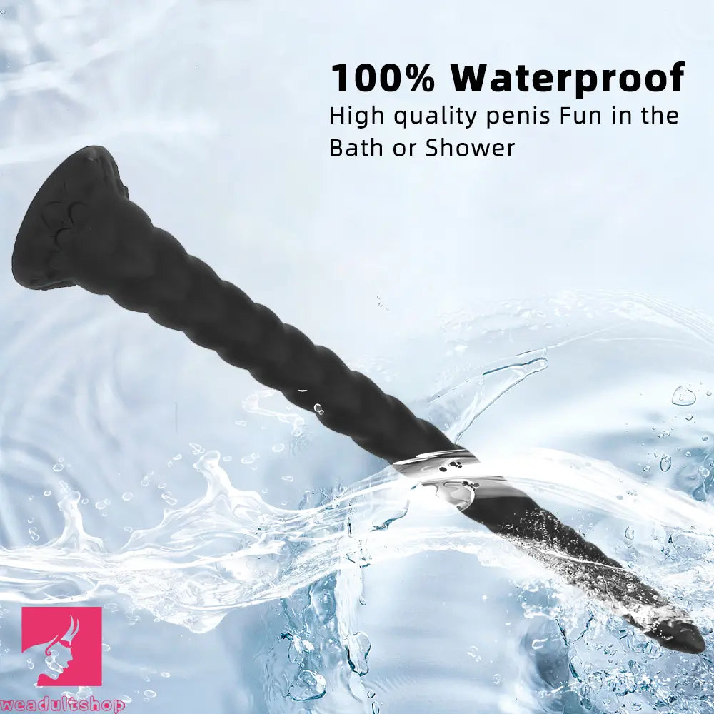 22.04in Liquid Silicone Super Long Texture Anal Plug Large Soft Sex Dildo