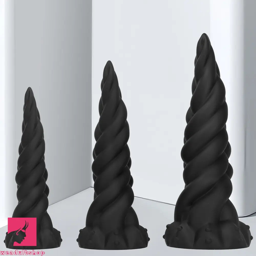 11.81in 13.77in 16.14in Extra Large Long Liquid Silicone Twist Soft Dildo