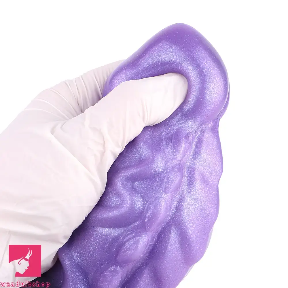 10.15in Dual Density Silicone Knot Monster Dildo G-Spot Anal Love Toy