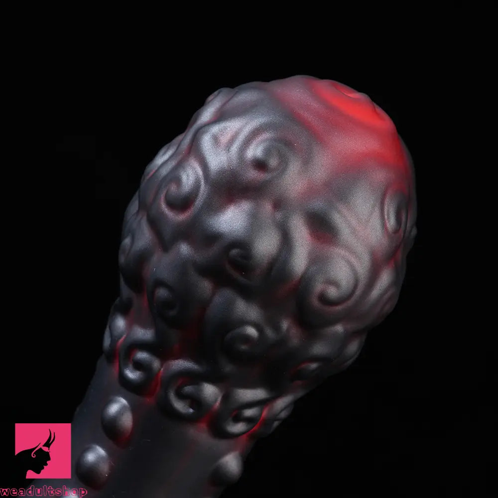 5.51in 7.08in 9.05in Spiked Silicone Round Silicone Soft Odd Dildo Anal Plug