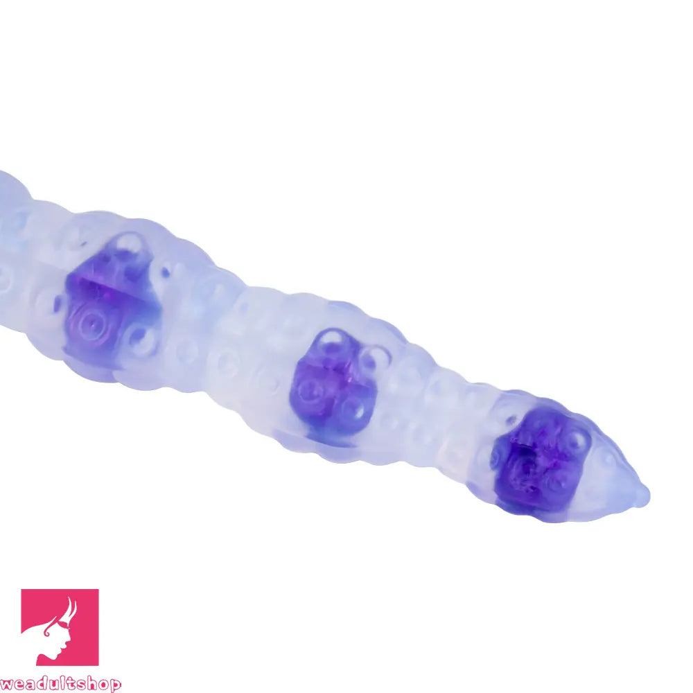 18.9in Silicone Huge Long Anal Beads Dildo Prostate Massage Cock Toy
