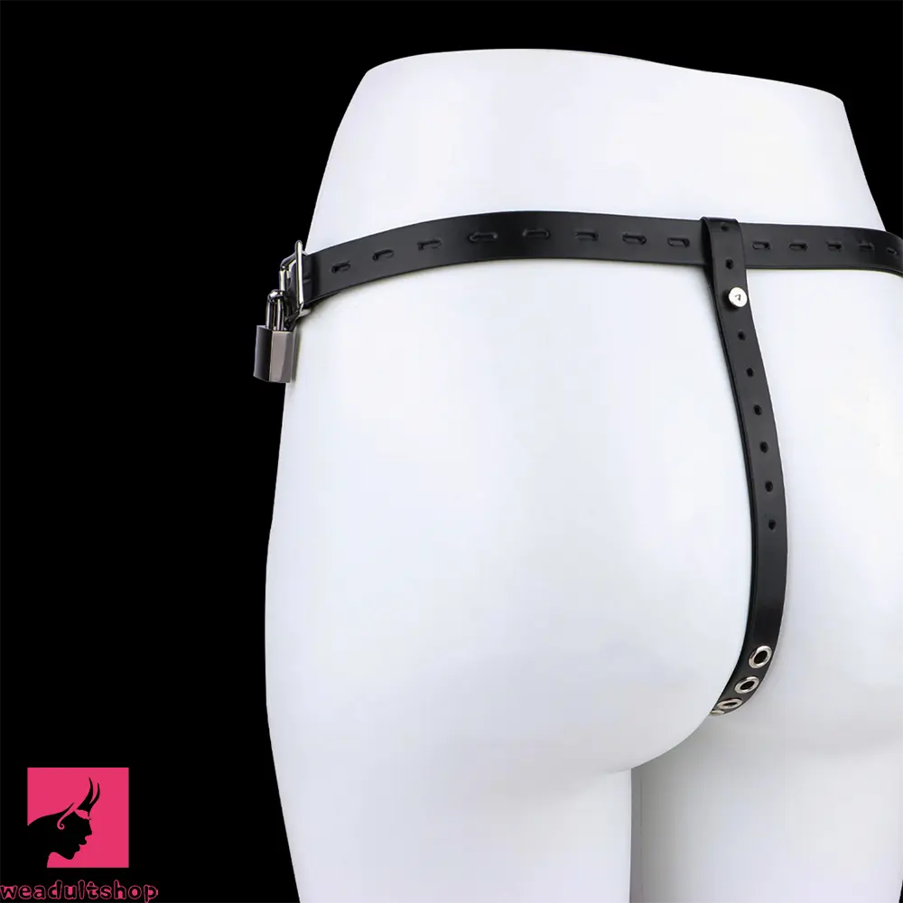 6.69in Strap on Chastity Dildo Wearable Realistic Cock Cage For Men Dilator